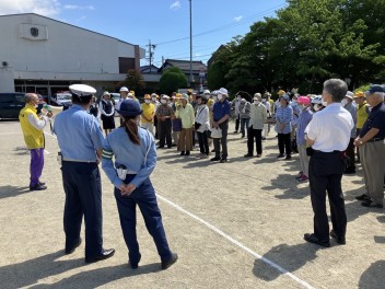 セニアカー安全運転講習会を実施しました。