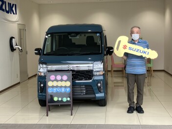ご納車おめでとうございます！エブリイワゴン☆