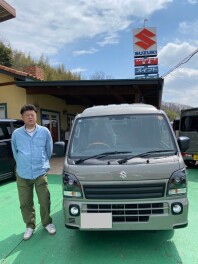 スーパーキャリィ　ご納車おめでとうございます