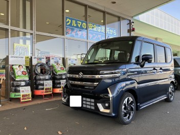 スペーシアカスタムご納車おめでとうございます♪