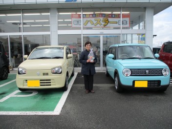 ラパンご納車いたしました☆