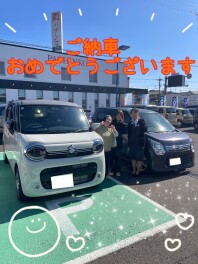 ご納車おめでとうございます♪"