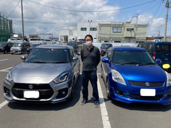 U様　スイフトスポーツご納車おめでとうございます！