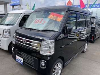 °˖✧おすすめ中古車　エブリイワゴン　ＰＺターボ　ハイルーフ　4ＷＤ/ＡＴ✧˖°