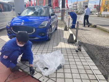 本日も定期清掃活動をおこないました！！