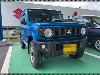 ジムニーご納車★ズバリ決め手は？『軽自動車唯一の本格派クロカン四駆』