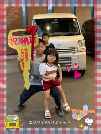 坂本様のエブリイを納車致しました！