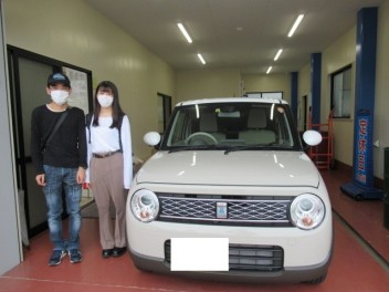 ラパンモード　納車式です！