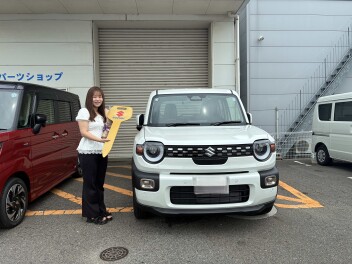 Ｉ様にクロスビーご納車させて頂きました