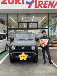 K様にジムニーをご納車させて頂きました！！