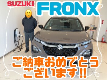 フロンクスをご納車させていただきました！！