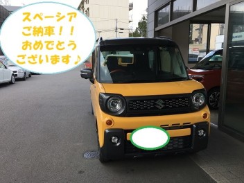 スペーシアご納車♪