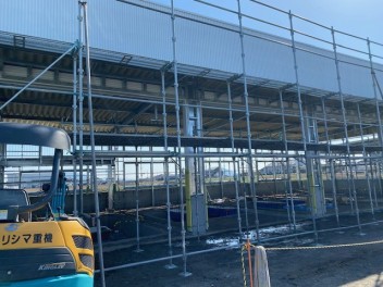 新工場着々進んでいます⑦