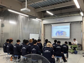 松本情報工科専門学校にてスズキ技術講習会を開催いたしました！