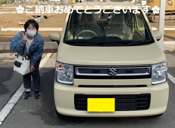 ワゴンＲと新たな生活を♪新社会人Ｋ様へご納車させて頂きました