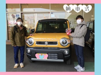 アクティブイエロー★ハスラー納車式