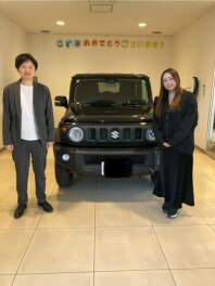 ジムニーシエラご納車致しました！！