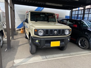 アイボリージムニー納車！！