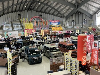 本日よりかりゆし祭り開催！ご来場お待ちしております！