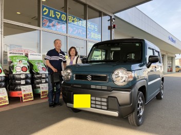 ハスラーご納車おめでとうございます♪