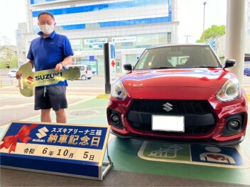 ☆★☆　Ｙ様 スイフトスポーツご納車です！　☆★☆