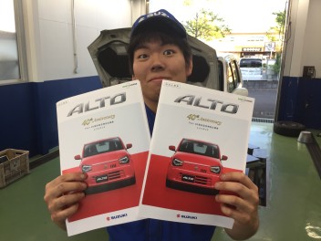 アルト４０周年記念特別仕様車　発売！