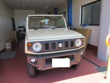 ジムニー　納車式です！