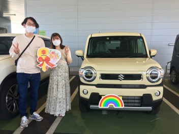 ハスラーご納車させて頂きました！☆