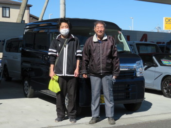 エブリィのご納車、おめでとうございます！