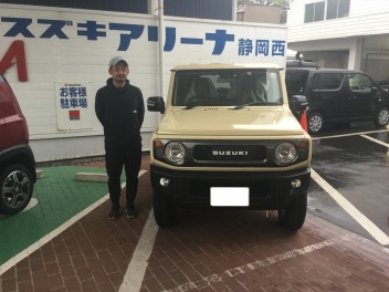 ジムニーをご納車いたしました♪