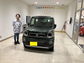 ハスラーご納車致しました！