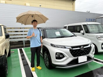 フロンクス納車させて頂きました！