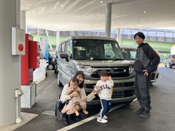 スペーシアご納車おめでとうございます！