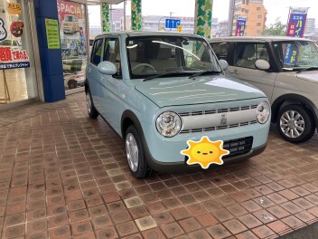 ラパンご納車させていただきました