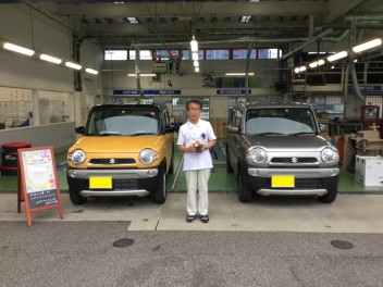 Ｍ様ハスラーご納車！