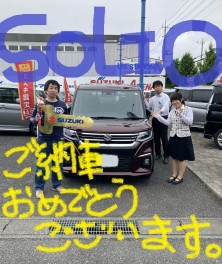 SOLIOのご納車です！