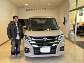 E様、ソリオご納車おめでとうございます♪