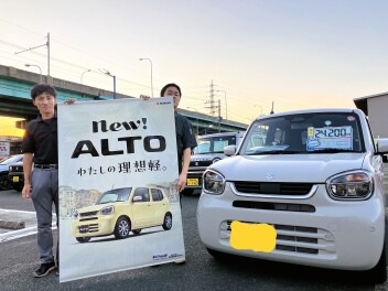 ＮＥＷアルトが大野城に仲間入り！！