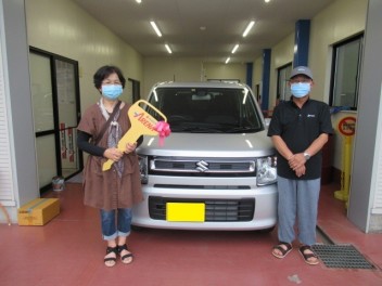 ワゴンＲ納車