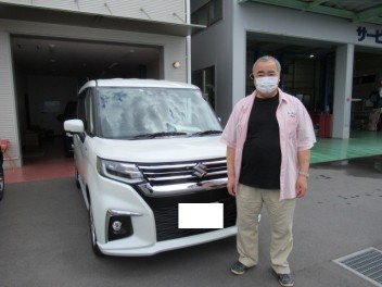 ソリオMZ　　納車式です！