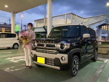 ハスラーご納車おめでとうございます