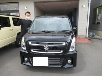 ワゴンRスティングレー　納車式です！