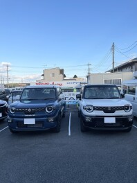 新型クロスビー、ブラックタフ2トーン！