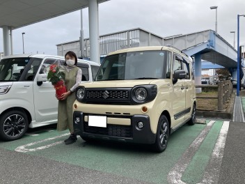 スペーシアギアご納車おめでとうございます