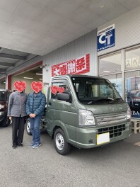 キャリイ（新色！）ご納車させていただきました！