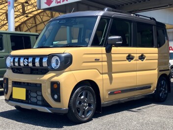 君津市にお住まいのT様にスペーシアギアをご納車いたしました。