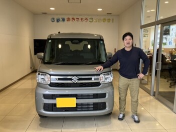 ☆N様、スペーシアご納車おめでとうございます☆