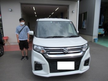 ソリオハイブリッド　納車式です！