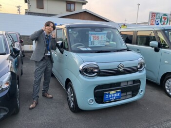 ☆今週の入荷情報☆　～ワゴンＲスマイル ＨＹＢＲＩＤ　Ｘ　３型　ナビ・全方位カメラ・後席スライドドア～