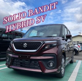 新型ソリオバンディットＳＶの試乗車がやってきました！